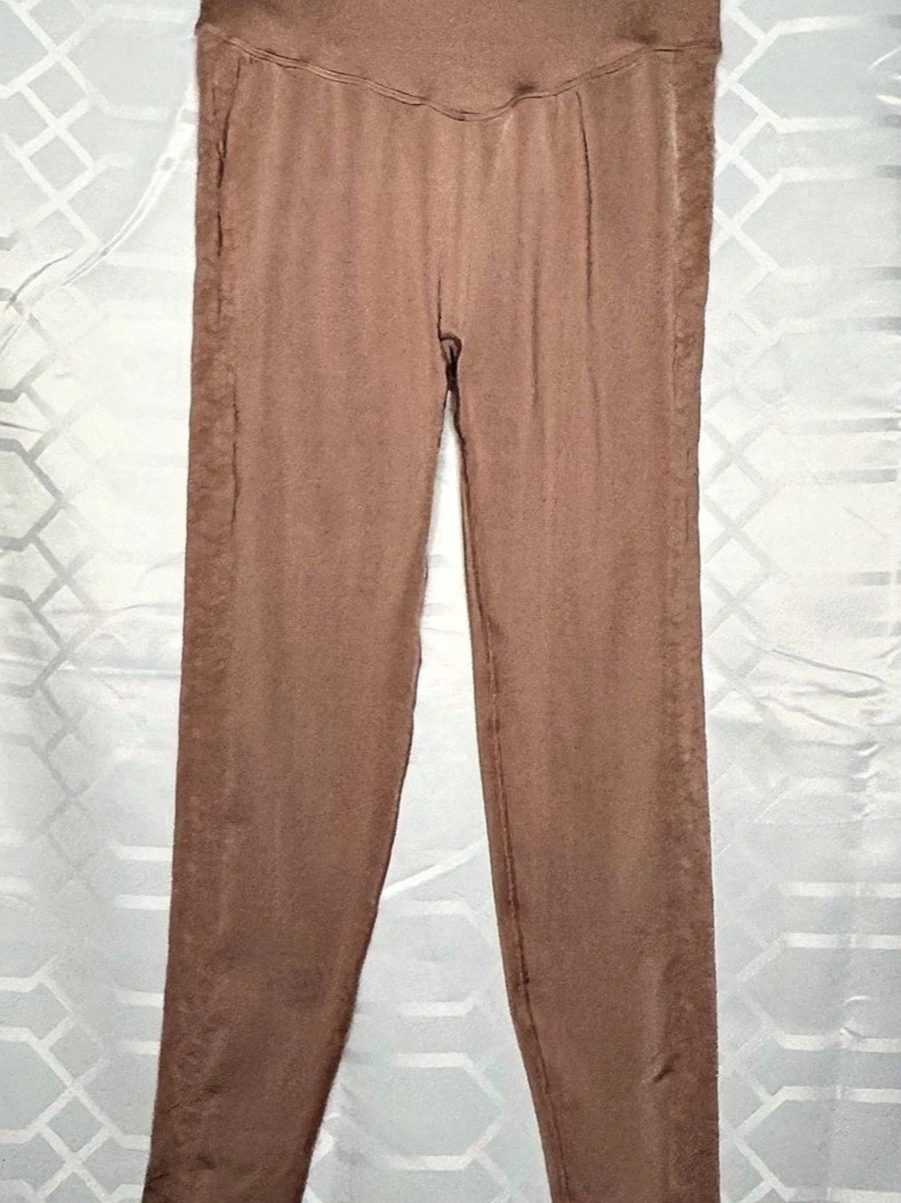 PINK Victoria's Secret Seamless Classic Leggings Brown NWT
